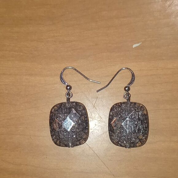 Sparkly earrings - Picture 1 of 3